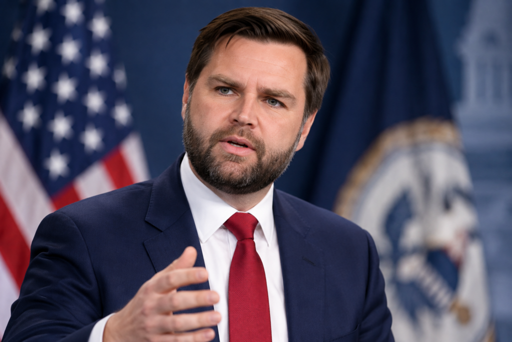 did jd vance say ice is going door to door